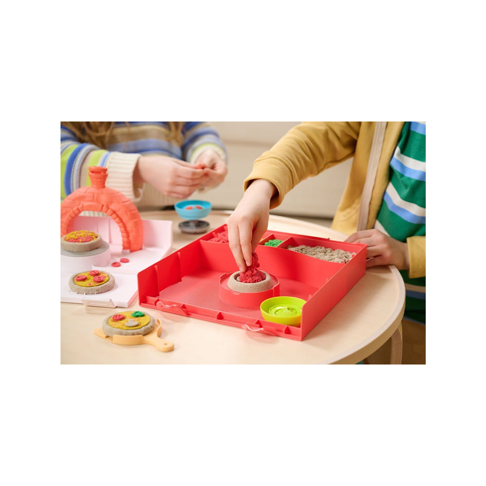 Spin Master Kinetic Sand: Squish Pizza Set (Σετ Δημιουργίας Πίτσας με Κινητική Άμμο)